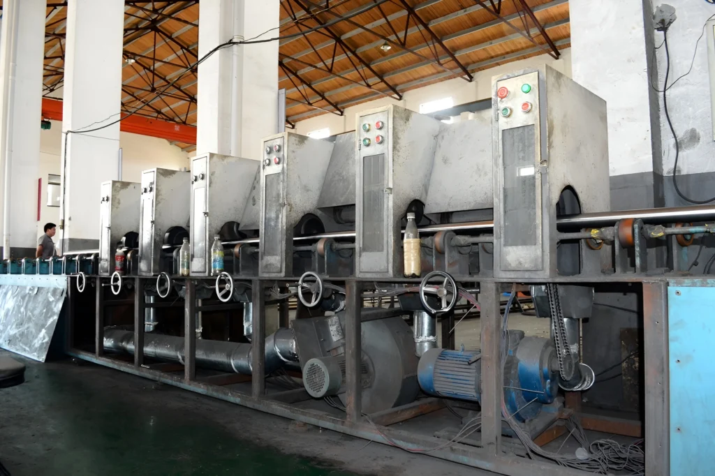 polishing machine of chrome bar