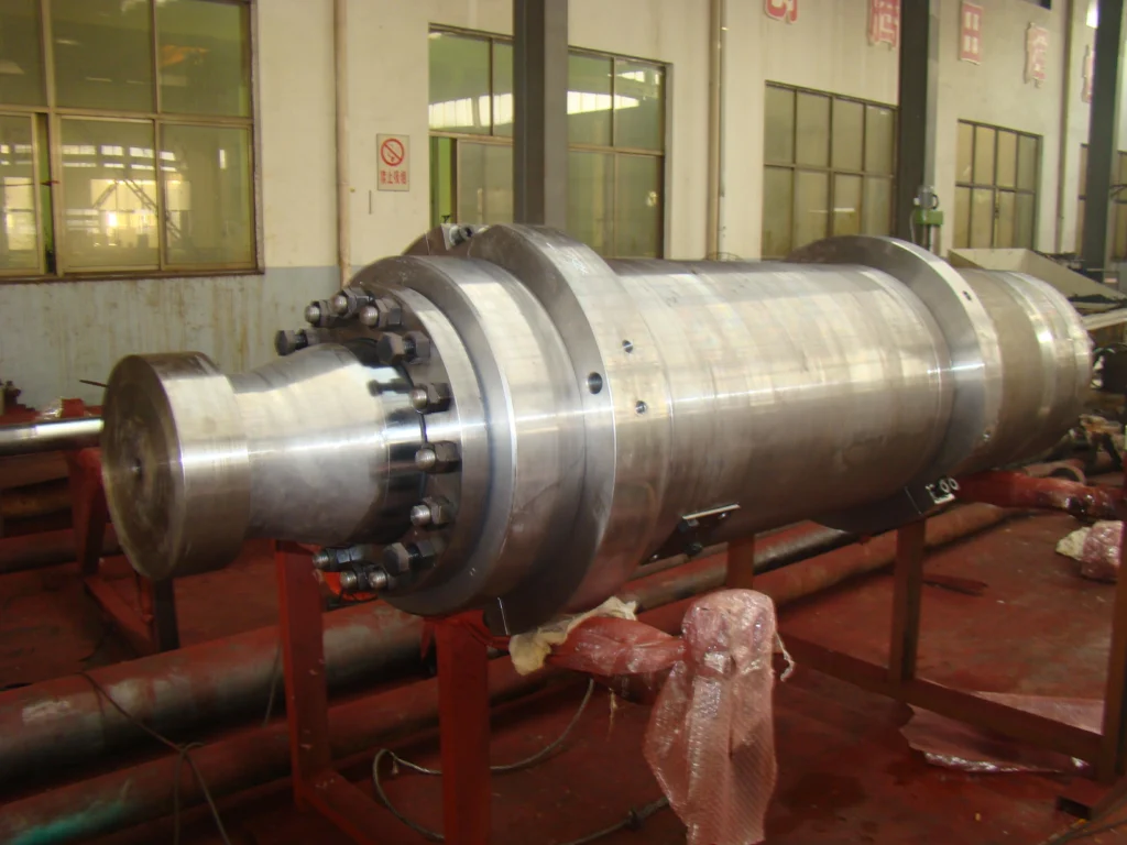 High-temperature hydraulic cylinder for steel industry