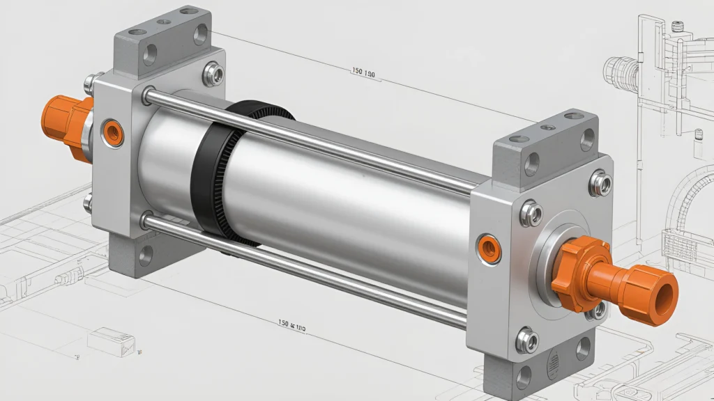 Hydraulic cylinders for spillway gates